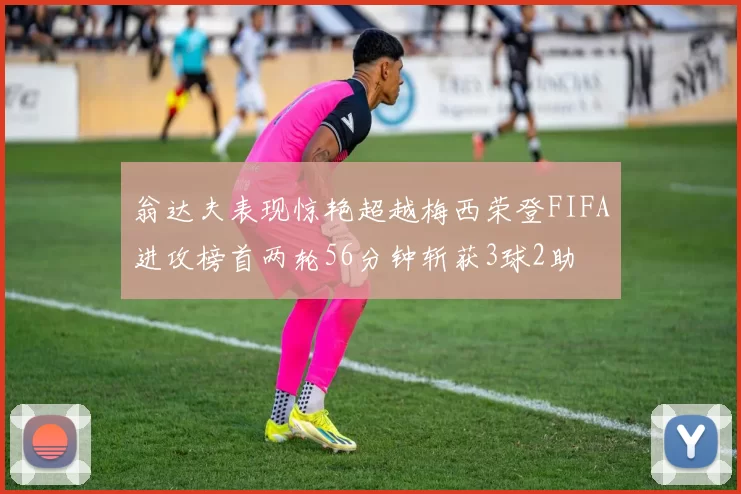翁达夫表现惊艳超越梅西荣登FIFA进攻榜首两轮56分钟斩获3球2助